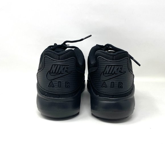 NIKE Men's Size AQ2235 006 AIR MAX OKETO Black Canvas Sports Sneakers Shoes - Picture 9 of 11